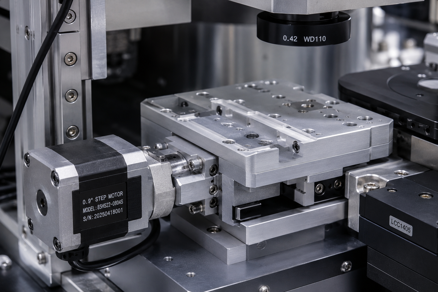 0.9 degree vs 1.8 degree stepper motor positioning resolution comparison